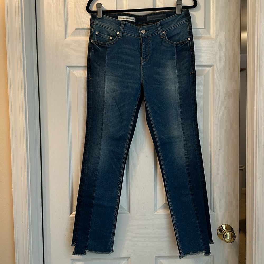 Anthropologie Pilcro and the Letterpress Multi-Tone Panel Jean